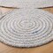 Safavieh 6 x 6 ft. Cape Cod Round Area Rug, Grey & Pink CAP230F-6R - alternate 3